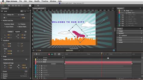 Adobe Animate Cc 2015 Tutorial - Adobe Edge Animate CC Tutorial | Motion Paths - YouTube