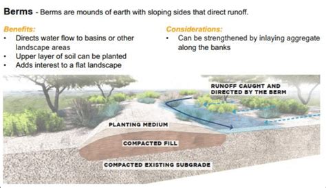 Conceptual Berm Excerpt From Reduce Your Flood Risk A Resource Guide