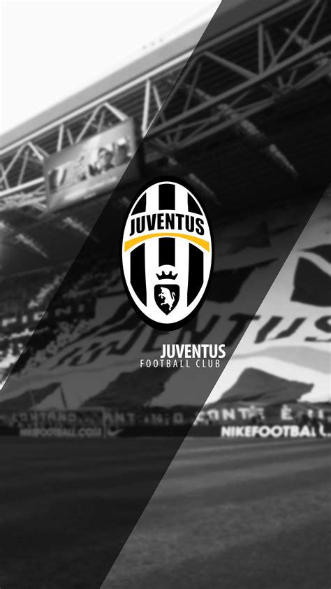 The black white juventus logo is in the middle. Logo Juventus Wallpapers 2016 - Wallpaper Cave