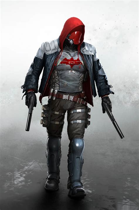 Arkham Knight Red Hood Concept Art Ville Valtteri Kinnunen On