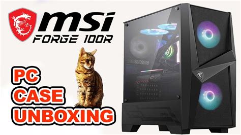 Unboxing Msi Forge 100r Pc Case Youtube