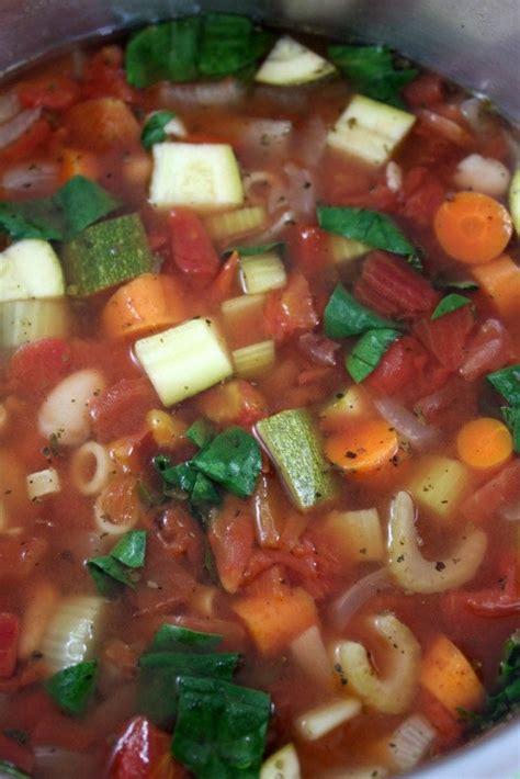 Prepare pasta according to package directions and set aside. Crock Pot Copy Cat Olive Garden Minestrone Soup Recipe