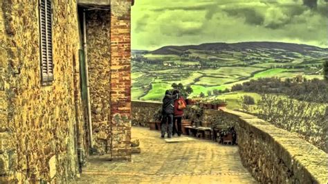 The Val Dorcia Tuscany Italy Unesco World Heritage Site