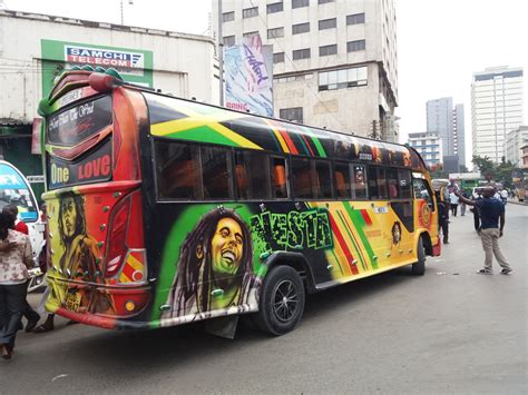 Matatus Nairobis Loud Vibrant Minibuses Cnn