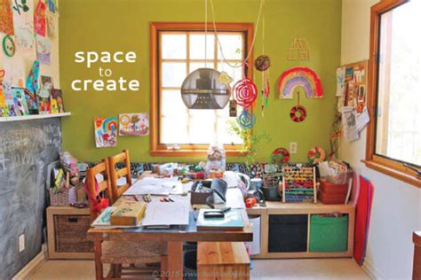 Space To Create A Home Art Studio For Kids Babble Dabble Do