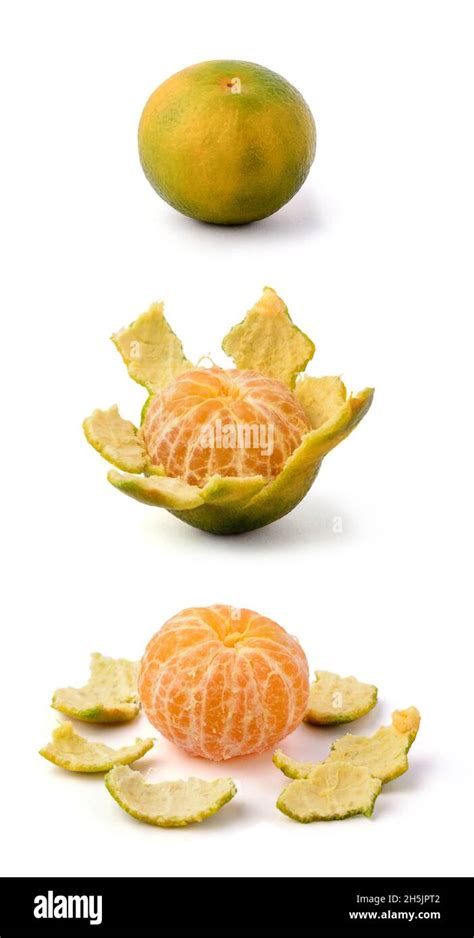 Tangerines Fresh Mandarin Oranges Collection Of Peeled And Whole