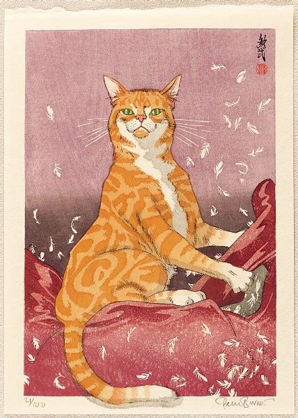 Japanese Cat Prints Artelino