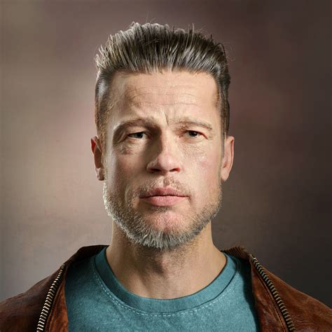Brad Pitt Portrait
