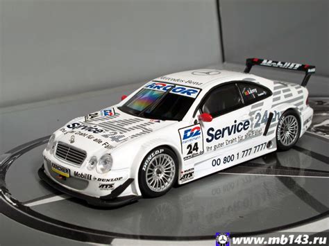 Mercedes Benz CLK 24 Pedro Lamy DTM 2000 Mb143 Ru