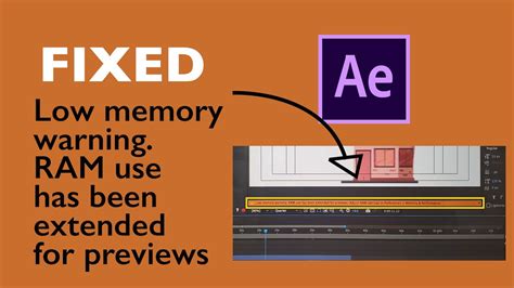 Fixed Low Memory Warning Ram Use Has Been Extended For Previews