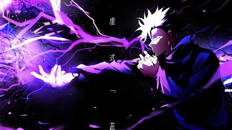 Jujutsu Kaisen Wallpaper K Satoru Gojo Purple Background Images And