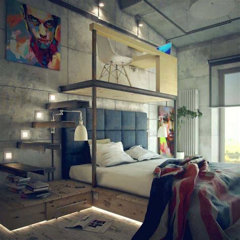 16 ý Tưởng Industrial Decor Bedroom đẹp Mắt Và Hiện đại