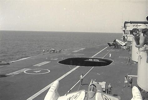 Hms Ark Royal Ro9 Flight Deck Activity 1965 06 Etsy Uk