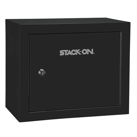 Stack On Gcb 900 Stackable Locking 18 Inch Steel Pistol And Ammo