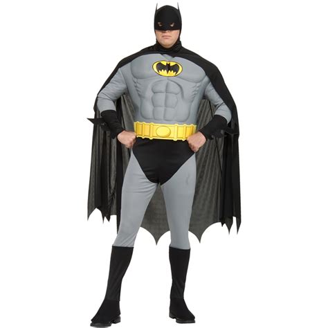 Adult Mens Muscle Chest Padded Superhero Fancy Dress New Costume Movie