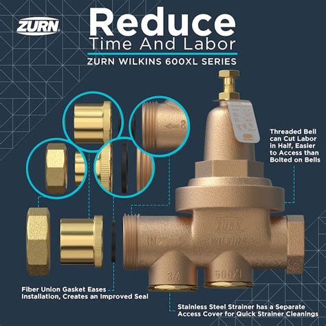 Zurn Wilkins 2 In Fnpt Bronze Pressure Reducing Valve In The Pressure