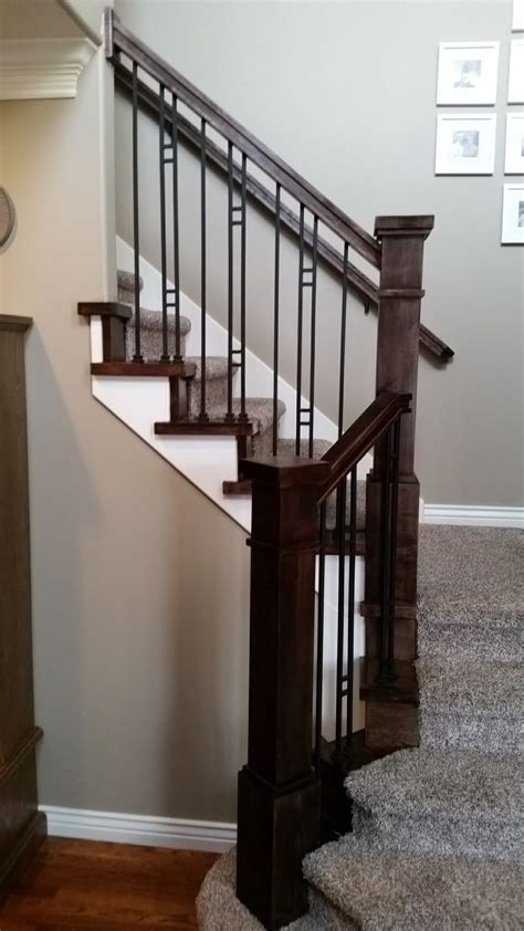 Tired of the look of your stair railings and banister? Salt Lake City Utah Custom Stair Railings and banisters.