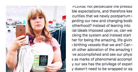 New Moms Viral Post Nails The Problem With Postpartum Body Shaming
