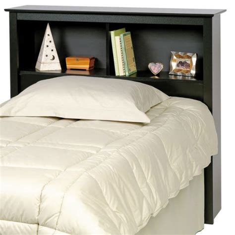 This storage platform bed comes complete with a couple of drawers that can be pulled out when the time comes. Twin XL Platform Bed with Bookcase Headboard & 3 Storage ...