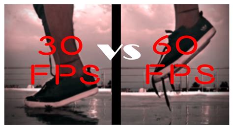 slow motion with 30fps vs 60fps difference between 30 fps vs 60 fps frames per second