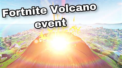 Fortnite Volcano Event Big Parts Of The Map Destroyed Youtube