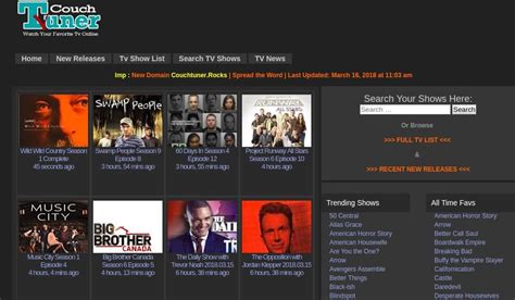 The best things in life are free, right? Top 10+ Best Free Movie Streaming Sites like Couchtuner ...