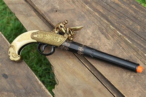 Russian 18th Century Flintlock Pistol Tula Grelly Usa