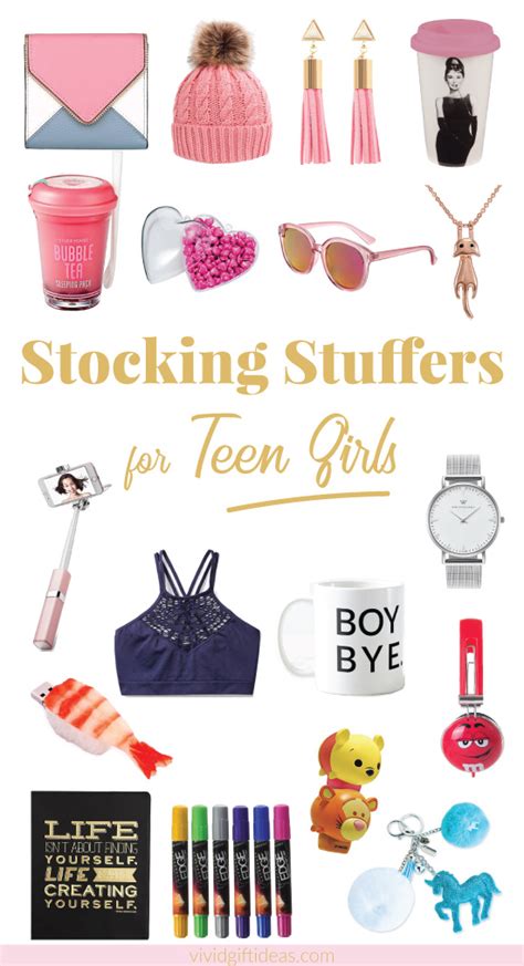 Cool Stocking Stuffers For Teen Girls Vivid Gift Ideas