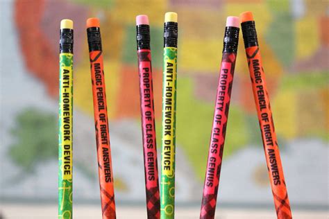 Customized Pencils For Back To School Jonathan Fong Style