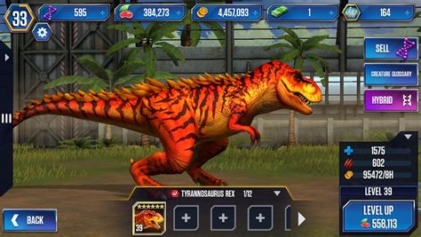 Gurveen On Twitter The Level 40 T Rex On Jurassic World The Game 🤡🤡🤡☺