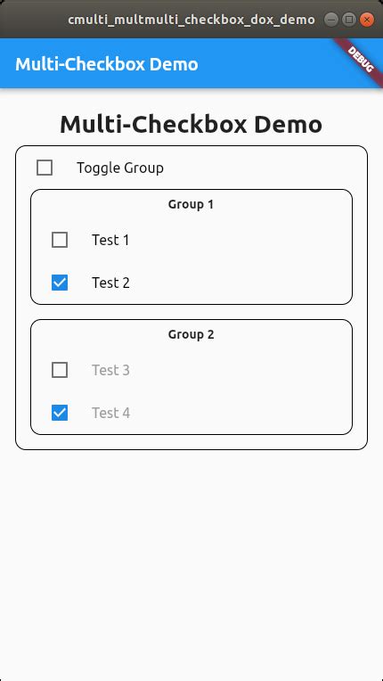 Multi Group Checkboxes In Flutter Coderancher Us Hot Sex Picture