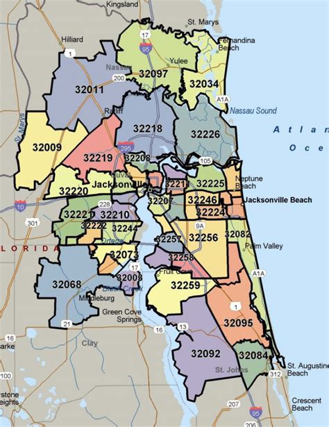 Tampa Florida Zip Code Map