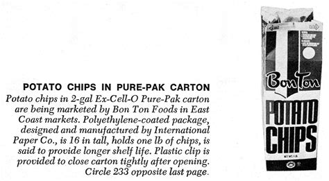 Bon Ton Potato Chips June 1971 A Photo On Flickriver