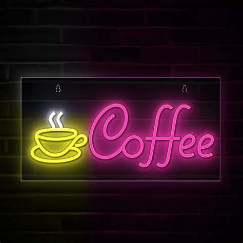 Cafe Neon Words