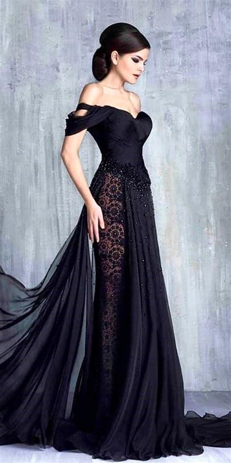 30 Black Wedding Dresses With Edgy Elegance 2723683 Weddbook