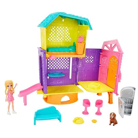 Playset Polly Pocket Club House Espaços Secretos Mattel