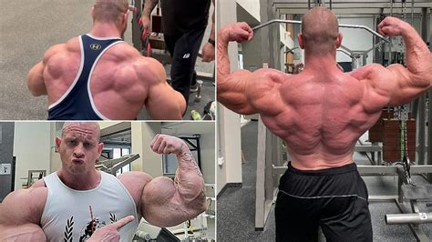 Bodybuilder Michal Krizo Demolishes A Back Workout Five Weeks Out Of