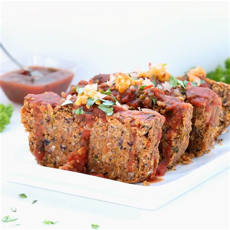 Serve it with your favorite sides for a healthy family . Mexican Vegan Meatloaf (Gluten-free, Plant-based, Low Fat ...