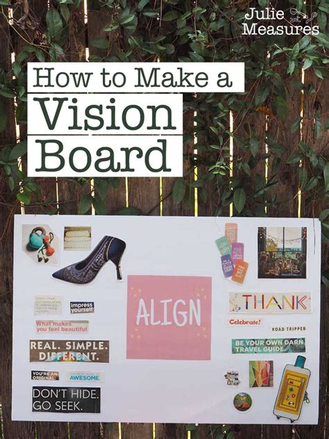 Images Of Vision Board Vision Board Checklist Everything You Need To