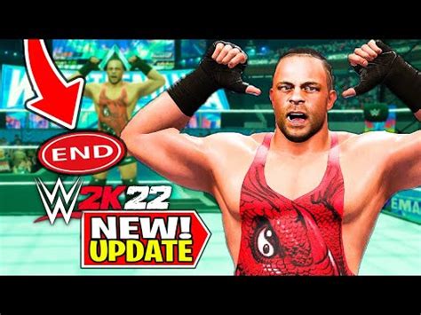 WWE 2K22 PATCH UPDATE 1 16 NEW DLC Got Me Worried YouTube