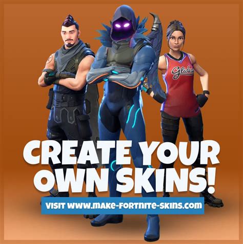 Create Your Very Own Custom Fortnite Skins Using Our Easy To Use Online Tool Skin Images