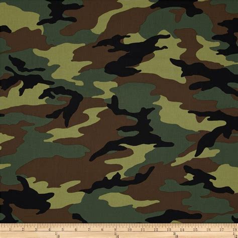 Military Camo Fabric