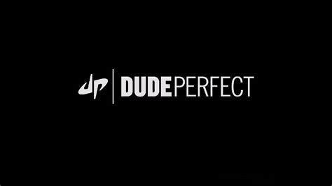 Download Dude Perfect Logo Desktop Black Background Wallpaper