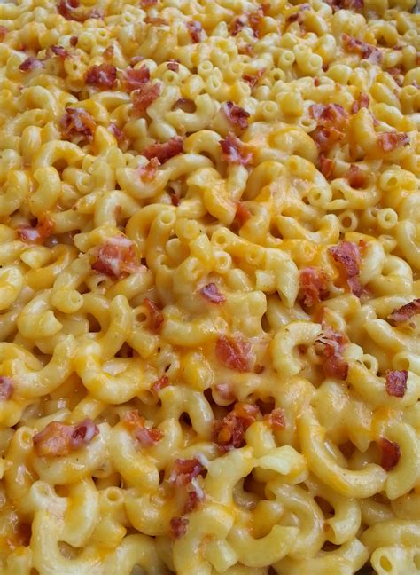 Baked Mac And Cheese W Bacon Sunshines Catering Service And Event
