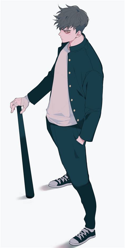 Full lesson on drawing three types of male torso, with real life explanations on muscles, adapted for manga and anime. Color. Standing. Clothes. Full body. | Art: Males ...