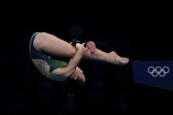 Melissa Wu dives onto the Pod... | Australian Olympic Committee