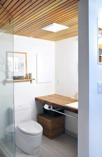 Discover more about wood ceiling Top 50 Best Bathroom Ceiling Ideas - Finishing Designs