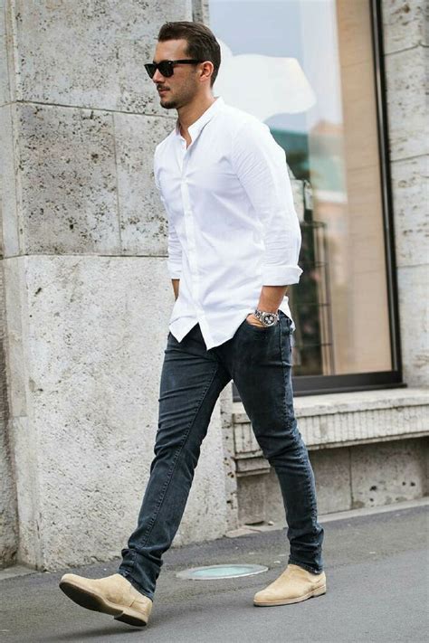 Casual Shirt Outfits For Men In 2020 Casual Wear For Men