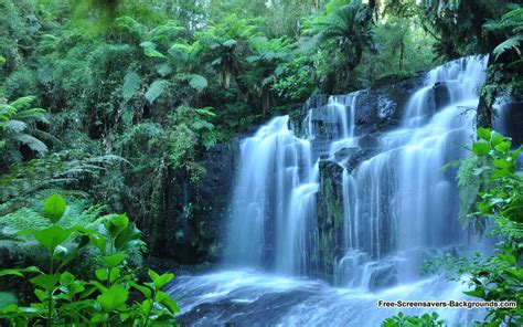 Waterfall Screensavers Free Wallpaper 00742 Baltana