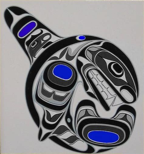 Nw Coast Orca Haida Art Native Art Pacific Northwest Art